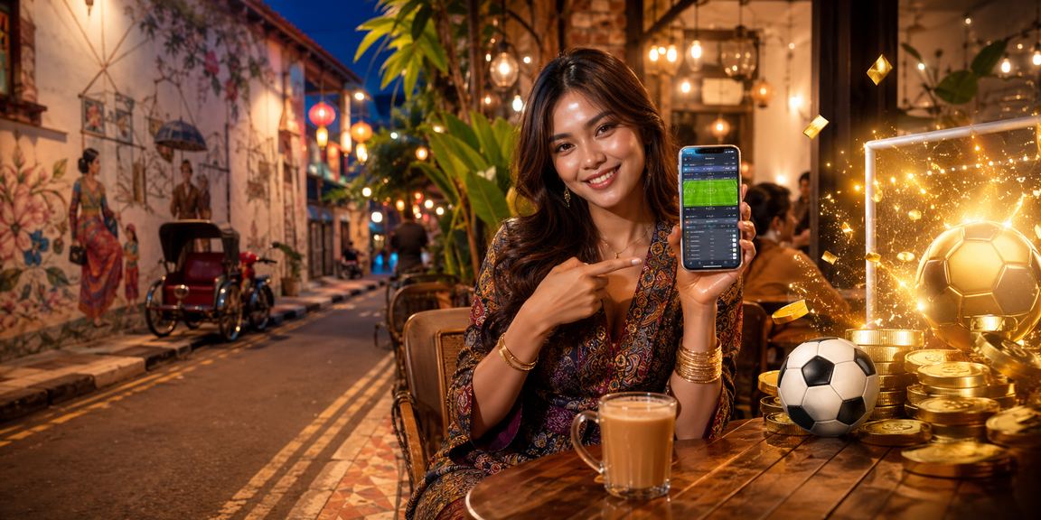 Peminat bola sepak Penang menyemak odds perlawanan terkini di platform ey486